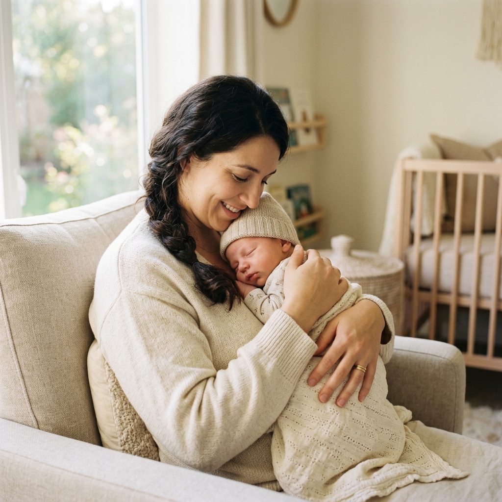 Newborn lifestyle photography