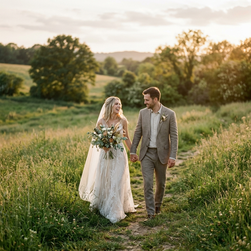 Cinematic wedding photography by La Lune